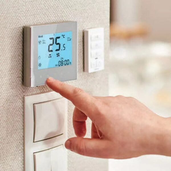 Θερμοστάτης αφής Wi-Fi Smart Home V-TAC Συμβατός με Amazon Alexa & Google Home – 7908