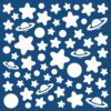 White Stars φωσφορίζοντα τοίχου M Ango – 79223