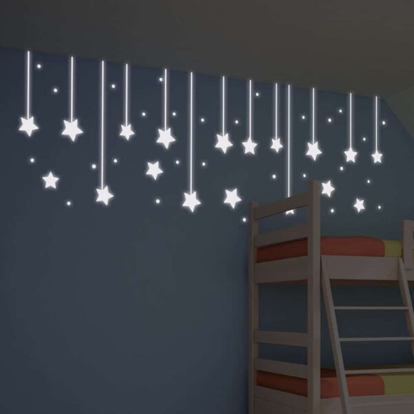 Hanging Stars φωσφορίζοντα τοίχου M Ango – 79227