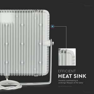 LED Προβολέας 300W V-TAC PRO Samsung Chip Λευκός 100° 34500lm Αδιάβροχος IP65 Φυσικό  4000K – 21793