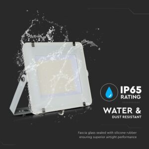 LED Προβολέας 300W V-TAC PRO Samsung Chip Λευκός 100° 34500lm Αδιάβροχος IP65 Φυσικό  4000K – 21793
