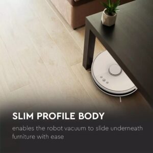 Έξυπνη Σκούπα Ρομπότ Wi-Fi Smart Home V-TAC Λευκή Συμβατή με Amazon Alexa & Google Home – 7933