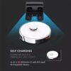 Έξυπνη Σκούπα Ρομπότ Wi-Fi Smart Home V-TAC Λευκή Συμβατή με Amazon Alexa & Google Home – 7933
