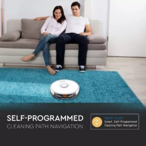 Έξυπνη Σκούπα Ρομπότ Wi-Fi Smart Home V-TAC Λευκή Συμβατή με Amazon Alexa & Google Home – 7933