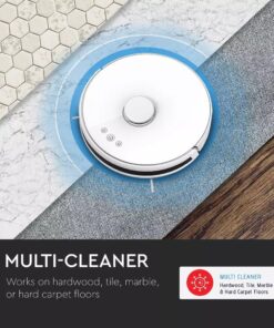 Έξυπνη Σκούπα Ρομπότ Wi-Fi Smart Home V-TAC Λευκή Συμβατή με Amazon Alexa & Google Home – 7933