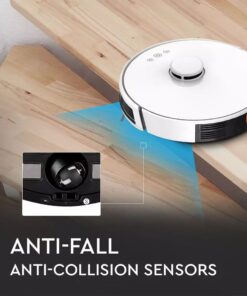 Έξυπνη Σκούπα Ρομπότ Wi-Fi Smart Home V-TAC Λευκή Συμβατή με Amazon Alexa & Google Home – 7933