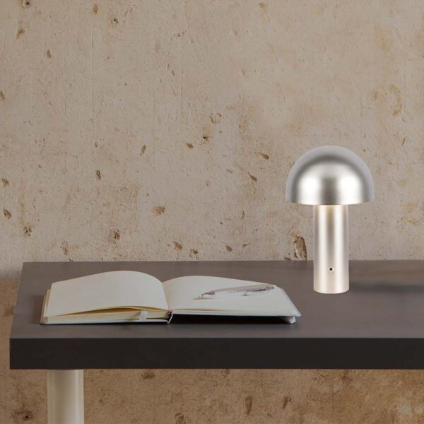 LED Επαναφορτιζόμενο Πορτατίφ V-TAC Champagne Gold Σώμα Dimmable CCT – 7937