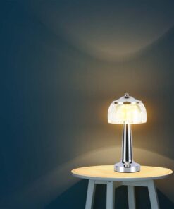 Φωτιστικό γραφείου LED 1W Eπαναφορτιζόμενο Χρώματος Χρωμίου dimmable V-TAC – 7939