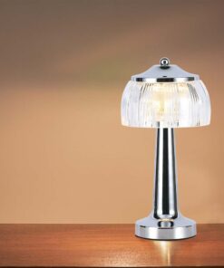 Φωτιστικό γραφείου LED 1W Eπαναφορτιζόμενο Χρώματος Χρωμίου dimmable V-TAC – 7939