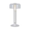 LED Επαναφορτιζόμενο Πορτατίφ V-TAC Dimmable με Λευκό Σώμα Θερμό Λευκό 3000K – 7941