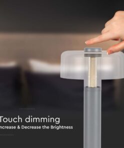 LED φωτιστικό γραφείου 1W επαναφορτιζόμενο 3000Κ θερμό λευκό με champagne gold σώμα dimmable V-TAC – 7943