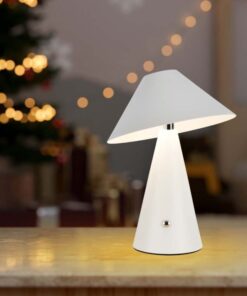 LED φωτιστικό γραφείου 3W επαναφορτιζόμενο 3σε1 CCT με λευκό σώμα dimmable V-TAC – 7948