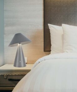 LED φωτιστικό γραφείου 3W επαναφορτιζόμενο 3σε1 CCT με γκρι σώμα dimmable V-TAC – 7949