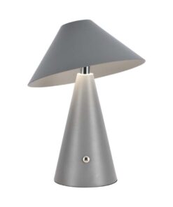 LED φωτιστικό γραφείου 3W επαναφορτιζόμενο 3σε1 CCT με γκρι σώμα dimmable V-TAC – 7949