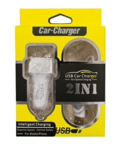 Globostar® 79504 Ροζ Φορτιστής Αυτοκινήτου DC 12-24V με 3 Εξόδους USB DC 5V Max 3.1A 20W και Καλώδιο USB σε Type-C