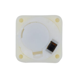 GloboStar® CANDLE 79539 ΣΕΤ 12 x Διακοσμητικά Realistic Κεράκια με LED Εφέ Κινούμενης Φλόγας – Μπαταρίας 12 x CR2032 Θερμό Λευκό 2700K Μπεζ L3.7 x W3.7 x H5.5cm