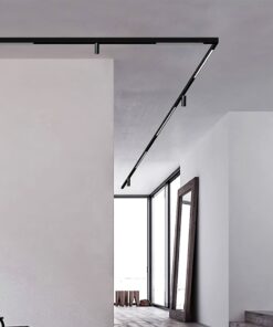 LED Μαγνητικό Φωτιστικό Ράγας 20W V-TAC Μαύρο CRI 90 24V 100° Φυσικό 4000K – 7955