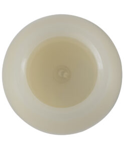 GloboStar® CANDLE 79548 ΣΕΤ 2 x Διακοσμητικά Realistic Κεράκια με LED Εφέ Κινούμενης Φλόγας – Μπαταρίας 12 x CR2032 Μπλε Μπεζ D6 x H5cm