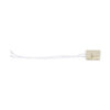 GloboStar® 79597 Κεραμικό Ντουί G9 με 15CM Καλώδιο D1.8 x H2.6cm