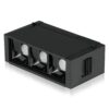 LED Μαγνητικό Φωτιστικό Ράγας 3W V-TAC Μαύρο CRI 90 24V 30° Φυσικό 4000K – 7961