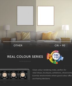 LED Μαγνητικό Φωτιστικό Ράγας 3W V-TAC Μαύρο CRI 90 24V 30° Φυσικό 4000K – 7961