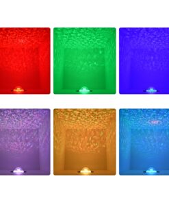 GloboStar® 79604 Λευκό Επιτραπέζιο Διακοσμητικό Φωτιστικό Ειδικών Εφε NIGHT SKY GALAXY 3D LED 10W DC 5V 2200mAh Επαναφορτιζόμενο με Bluetooth Speaker – Sound Activated – Καλώδιο Τροφοδοσίας USB και Ασύρματο Χειριστήριο RF 2.4Ghz Πολύχρωμo RGB Dimmable