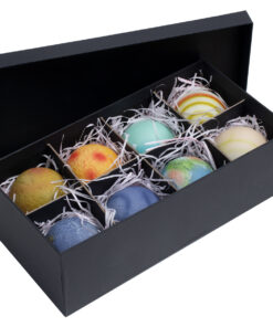 GloboStar® MOON 79609 Σετ 8 Τεμ. Μοντέρνα Επιτραπέζια Φωτιστικα Πορτατίφ LED 2W 120lm 360° DC 5V – Εναλλαγή Φωτισμού μέσω Τηλεχειριστηρίου & Αφής – Dimmable – CCT Θερμό Λευκό 3000K – Ψυχρό Λευκό 6000K – Φ8 x Υ11 – Πολύχρωμα