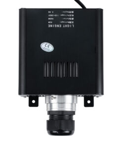 GloboStar® 79612 Μηχανή Οπτικής Ίνας Μονής Κεφαλής – Fiber Optic Light Machine Single Head LED 45W AC 220-240V με Ασύρματο Χειριστήριο RF 2.4Ghz Μ14 x Π26 x Υ8.5cm RGBW – 2 Years Warranty