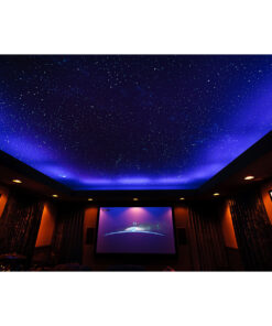 GloboStar® 79614 Κιτ Οπτικής Ίνας Optical Fiber LED 16W AC 230V με 280 Τεμ Οπτικής Ίνας Πάχους 1mm x Μήκους 2M και Ασύρματο Χειριστήριο RGBW