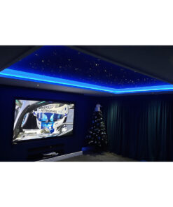 GloboStar® 79614 Κιτ Οπτικής Ίνας Optical Fiber LED 16W AC 230V με 280 Τεμ Οπτικής Ίνας Πάχους 1mm x Μήκους 2M και Ασύρματο Χειριστήριο RGBW