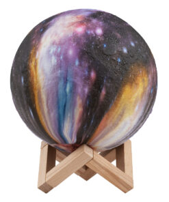 GloboStar® KAOTICA 79617 Μοντέρνο Επιτραπέζιο Φωτιστικό Πορτατίφ LED 6W 360lm 360° DC 5V – Εναλλαγή Φωτισμού μέσω Τηλεχειριστηρίου & Αφής – Dimmable – RGB – Φ20 x Υ25 – Λευκό