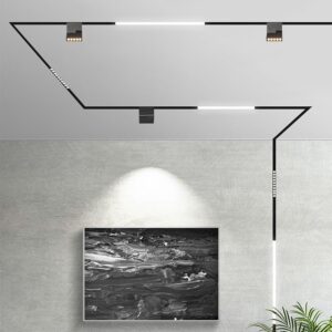 LED Μαγνητικό Φωτιστικό Ράγας 10W V-TAC Μαύρο CRI 90 24V 30° Θερμό 3000K – 7962