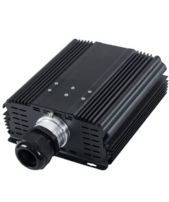 GloboStar® 79624 Μηχανή Οπτικής Ίνας Μονής Κεφαλής – Fiber Optic Light Machine Single Head LED 45W AC 220-240V με Ασύρματο Χειριστήριο RF 2.4Ghz Μ16 x Π26 x Υ8.5cm RGBW DMX512 – 2 Years Warranty