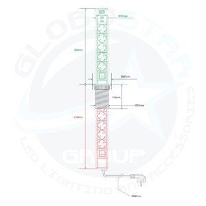 GloboStar® 79632 Χωνευτό Πτυσσόμενο Πολύμπριζο με 5 Πρίζες Ασφαλείας EU Σούκο AC 230V Max 5000W & 2 Εξόδους USB DC 5V Max 3A 18W & Ενσωματωμένο Διακόπτη Οn/Off