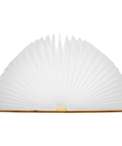 GloboStar® 79636 Vintage Ξύλινο Επιτραπέζιο Διακοσμητικό Φωτιστικό XL Βιβλίο LED SMD 4W 350lm DC 5V 2000mAh Επαναφορτιζόμενο με Καλώδιο Τροφοδοσίας USB RGB 21.5 x 16.5 x 2.2cm