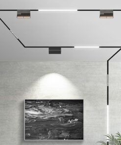 LED Μαγνητικό Φωτιστικό Ράγας 20W V-TAC Μαύρο CRI 90 24V 30° Φυσικό 4000K – 7965