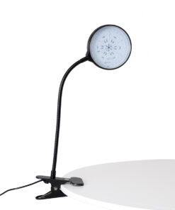 GloboStar® 79648 Grow Light Full Spectrum LED Φωτιστικό Ανάπτυξης Φυτών Γλάστρας με 1 Κινούμενη Κεφαλή & Βάση Clip SMD 2835 5W 160° DC 5V IP20 με Dimmer & Timer Εσωτερικού Χώρου για Κάλυψη Επιφάνειας 0.6m x 0.6m Πλήρους Φάσματος Φωτισμού