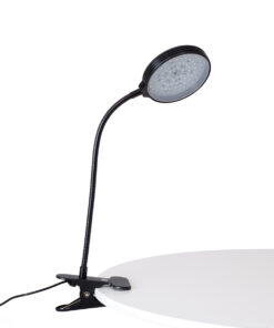 GloboStar® 79648 Grow Light Full Spectrum LED Φωτιστικό Ανάπτυξης Φυτών Γλάστρας με 1 Κινούμενη Κεφαλή & Βάση Clip SMD 2835 5W 160° DC 5V IP20 με Dimmer & Timer Εσωτερικού Χώρου για Κάλυψη Επιφάνειας 0.6m x 0.6m Πλήρους Φάσματος Φωτισμού