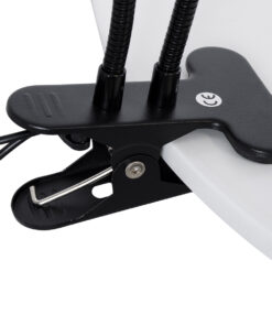 GloboStar® 79651 Grow Light Hydro Spectrum LED Φωτιστικό Ανάπτυξης Υδροπονικών Φυτών Γλάστρας με 2 Κινούμενες Κεφαλές & Βάση Clip SMD 2835 10W 160° DC 5V IP20 με Dimmer & Timer Εσωτερικού Χώρου για Κάλυψη Επιφάνειας 0.6m x 0.6m Πλήρους Φάσματος Φωτισμού