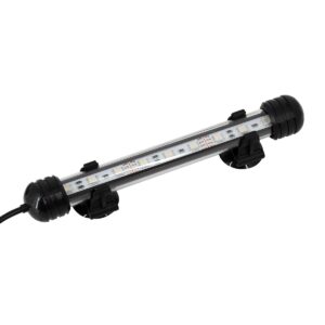 GloboStar® 79671 Φωτιστικό Ενυδρείου 28cm LED 3W 180° AC 230V Αδιάβροχο IP68 με Ασύρματο Χειριστήριο IR Πολύχρωμο RGB