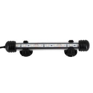 GloboStar® 79671 Φωτιστικό Ενυδρείου 28cm LED 3W 180° AC 230V Αδιάβροχο IP68 με Ασύρματο Χειριστήριο IR Πολύχρωμο RGB