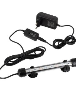 GloboStar® 79671 Φωτιστικό Ενυδρείου 28cm LED 3W 180° AC 230V Αδιάβροχο IP68 με Ασύρματο Χειριστήριο IR Πολύχρωμο RGB