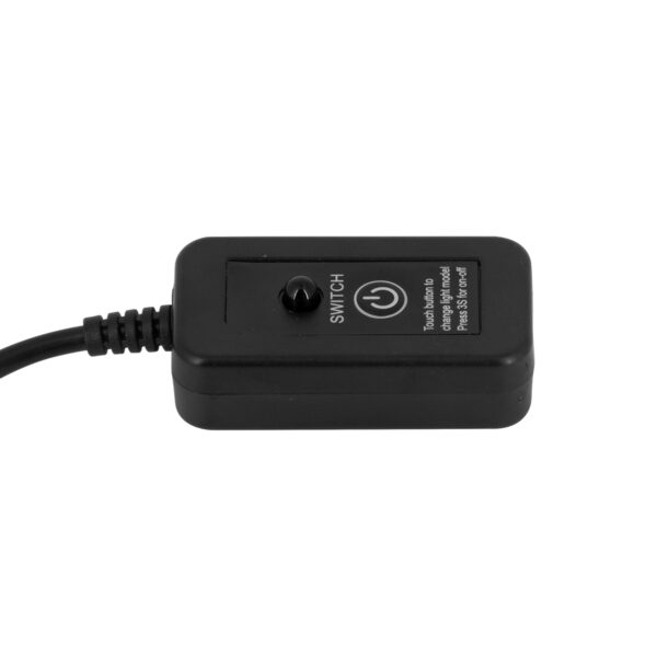 GloboStar® 79673 Φωτιστικό Ενυδρείου 48cm LED 5.5W 180° AC 230V Αδιάβροχο IP68 με Ασύρματο Χειριστήριο IR Πολύχρωμο RGB