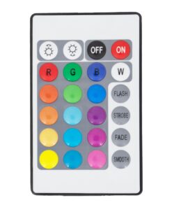 GloboStar® 79672 Φωτιστικό Ενυδρείου 38cm LED 4W 180° AC 230V Αδιάβροχο IP68 με Ασύρματο Χειριστήριο IR Πολύχρωμο RGB