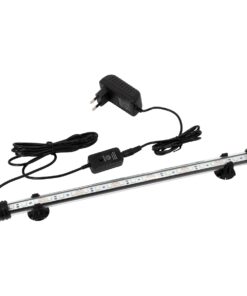 GloboStar® 79673 Φωτιστικό Ενυδρείου 48cm LED 5.5W 180° AC 230V Αδιάβροχο IP68 με Ασύρματο Χειριστήριο IR Πολύχρωμο RGB