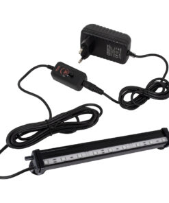 GloboStar® 79674 Φωτιστικό Ενυδρείου & Οξυγονωτής / Μηχανισμός Φυσαλίδων 23cm LED 6W 180° AC 230V Αδιάβροχο IP68 με Ασύρματο Χειριστήριο IR Πολύχρωμο RGB Dimmable