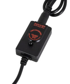 GloboStar® 79675 Φωτιστικό Ενυδρείου & Οξυγονωτής / Μηχανισμός Φυσαλίδων 30cm LED 12W 180° AC 230V Αδιάβροχο IP68 με Ασύρματο Χειριστήριο IR Πολύχρωμο RGB Dimmable