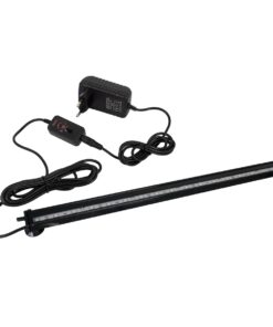 GloboStar® 79677 Φωτιστικό Ενυδρείου & Οξυγονωτής / Μηχανισμός Φυσαλίδων 67cm LED 24W 180° AC 230V Αδιάβροχο IP68 με Ασύρματο Χειριστήριο IR Πολύχρωμο RGB Dimmable