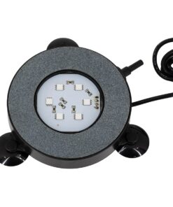 GloboStar® 79683 Φωτιστικό Ενυδρείου & Οξυγονωτής / Μηχανισμός Φυσαλίδων Φ10cm LED 9W 180° AC 230V Αδιάβροχο IP68 με Ασύρματο Χειριστήριο IR Πολύχρωμο RGB