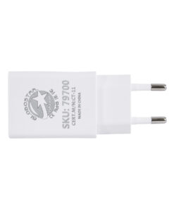 GloboStar® 79708 Φορτιστής Πρίζας Charger 1x Type-A USB Port DC 5V 1A Max 5W